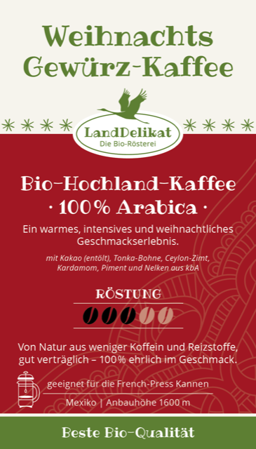 Weihnachts-Gewürz-Kaffee