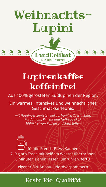 Weihnachtslupini mit Gewürzen