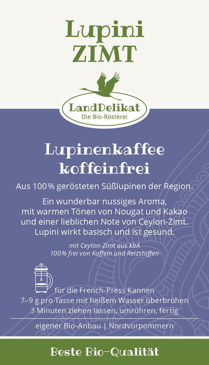 Lupinenkaffee mit ZIMT